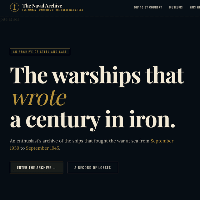 Building: The Naval Archive